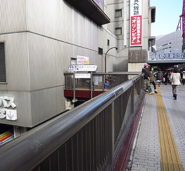 阪急梅田駅からの行き順③