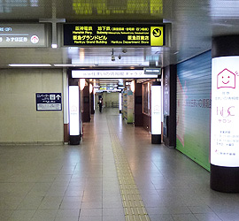 阪急梅田駅からの行き順⑥