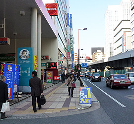 JR大阪駅からの行き順⑨