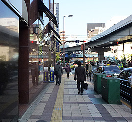 JR大阪駅からの行き順⑩