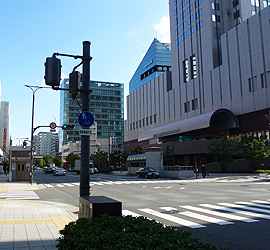 JR大阪駅からの行き順⑬