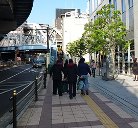 JR大阪駅からの行き順⑪